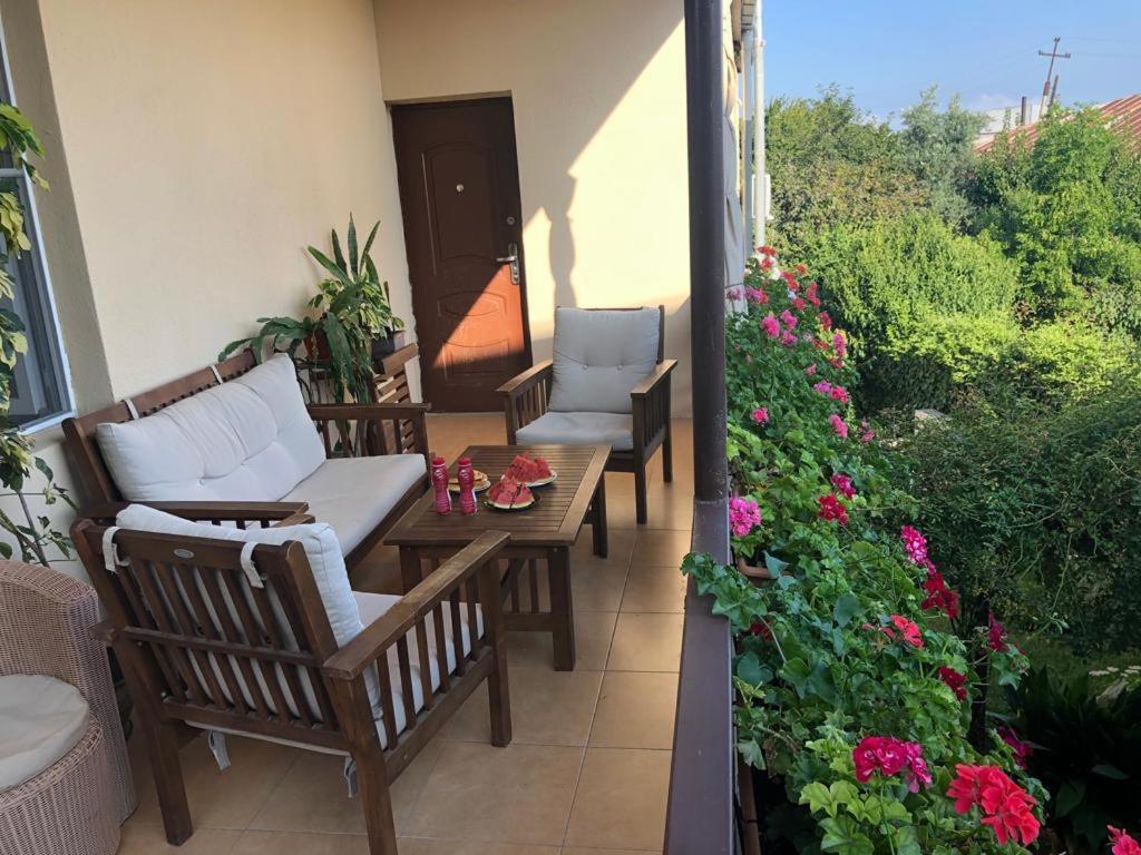 Tinikos Guest House Telavi Exterior foto